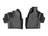 WeatherTech DigitalFit Floor Liners for 2021 2020 2019 2018 2017 2016 2015 Ford Transit [Covers Front Row, Black] | 449751V