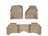 WeatherTech DigitalFit Floor Liners for Dodge [Covers Front & Rear Row, Tan] | 45004-1-2