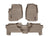 WeatherTech DigitalFit Floor Liners for  [Covers Front & Rear Row, Tan] | 45007-1-2