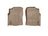 WeatherTech DigitalFit Floor Liners for 2004 2003 2002 2001 Toyota Tacoma [Covers Front Row, Tan] | 450101