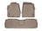 WeatherTech DigitalFit Floor Liners for 2007 2006 Toyota Highlander [Covers Front & Rear Row, Tan] | 450141-450392