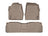 WeatherTech DigitalFit Floor Liners for 2008 2007 2006 Lexus RX400h [Covers Front & Rear Row, Tan] | 450141-450393