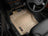 WeatherTech DigitalFit Floor Liners for Mercedes-Benz [Covers Front Row, Tan] | 450161