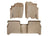 WeatherTech DigitalFit Floor Liners for 2008 2007 2006 2005 2004 Nissan Titan [Covers Front & Rear Row, Tan] | 45019-1-2