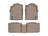 WeatherTech DigitalFit Floor Liners for 2007 2006 2005 Toyota Tacoma [Covers Front & Rear Row, Tan] | 45021-1-2
