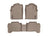 WeatherTech DigitalFit Floor Liners for 2007 2006 2005 Toyota Tacoma [Covers Front & Rear Row, Tan] | 45021-1-3