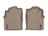 WeatherTech DigitalFit Floor Liners for 2007 2006 2005 Toyota Tacoma [Covers Front Row, Tan] | 450211