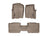 WeatherTech DigitalFit Floor Liners for 2006 2005 2004 2003 Lincoln Navigator [Covers Front & Rear Row, Tan] | 45029-1-4