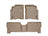 WeatherTech DigitalFit Floor Liners for 2006 2005 2004 Toyota Tundra [Covers Front & Rear Row, Tan] | 45030-1-2