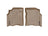 WeatherTech DigitalFit Floor Liners for 2006 2005 2004 Toyota Tundra [Covers Front Row, Tan] | 450301