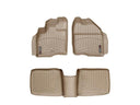 WeatherTech DigitalFit Floor Liners for Ford/Mercury [Covers Front & Rear Row, Tan] | 45031-1-2
