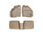 WeatherTech DigitalFit Floor Liners for Ford/Mercury [Covers Front & Rear Row, Tan] | 45031-1-2