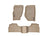 WeatherTech DigitalFit Floor Liners for 2007 2006 2005 2004 2003 2002 Jeep Liberty [Covers Front & Rear Row, Tan] | 45032-1-2
