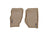 WeatherTech DigitalFit Floor Liners for 2007 2006 2005 2004 2003 2002 Jeep Liberty [Covers Front Row, Tan] | 450321