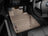 WeatherTech DigitalFit Floor Liners for 2010 2009 2008 2007 2006 2005 2004 BMW X3 [Covers Front Row, Tan] | 450381