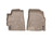 WeatherTech DigitalFit Floor Liners for 2007 2006 2005 2004 2003 2002 2001 Toyota Highlander [Covers Front Row, Tan] | 450391