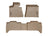 WeatherTech DigitalFit Floor Liners for 2006 2005 2004 2003 2002 2001 2000 BMW X5 [Covers Front & Rear Row, Tan] | 45040-1-2