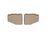 WeatherTech DigitalFit Floor Liners for 2006 2005 2004 2003 2002 2001 2000 1999 1998 1997 Jeep Wrangler [Covers Rear (2nd) Row, Tan] | 450422