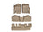 WeatherTech DigitalFit Floor Liners for Explorer/Mountaineer [Covers Front & Both Rear Rows, Tan] | 45043-1-2-3