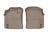 WeatherTech DigitalFit Floor Liners for Sequoia/Tundra [Covers Front Row, Tan] | 450441