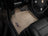 WeatherTech DigitalFit Floor Liners for Cayenne/Touareg [Covers Front Row, Tan] | 450451