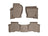 WeatherTech DigitalFit Floor Liners for 2008 2007 2006 2005 Land Rover LR3 [Covers Front & Rear Row, Tan] | 45046-1-2