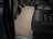 WeatherTech DigitalFit Floor Liners for 2010 2009 2008 2007 2006 2005 Honda Odyssey [Covers Rear (2nd) Row, Tan] | 450492