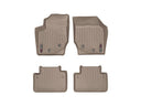 WeatherTech DigitalFit Floor Liners for 2014 2013 2012 2011 2010 2009 2008 2007 2006 2005 2004 2003 Volvo XC90 [Covers Front & Rear Row, Tan] | 45053-1-2