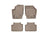 WeatherTech DigitalFit Floor Liners for 2014 2013 2012 2011 2010 2009 2008 2007 2006 2005 2004 2003 Volvo XC90 [Covers Front & Rear Row, Tan] | 45053-1-2