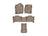 WeatherTech DigitalFit Floor Liners for Tahoe/Yukon [Covers Front & Both Rear Rows, Tan] | 45066-1-2-7
