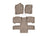 WeatherTech DigitalFit Floor Liners for Tahoe/Yukon [Covers Front & Rear Row, Tan] | 450661-452353
