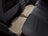 WeatherTech DigitalFit Floor Liners for 2013 2012 2011 2010 2009 2008 2007 Chevrolet Avalanche [Covers Rear (2nd) Row, Tan] | 450663
