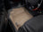 WeatherTech DigitalFit Floor Liners for 2009 2008 2007 2006 2005 2004 2003 Lexus GX470 [Covers Front Row, Tan] | 450701