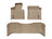 WeatherTech DigitalFit Floor Liners for 2006 2005 2004 2003 Land Rover Range Rover [Covers Front & Rear Row, Tan] | 45073-1-2
