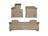 WeatherTech DigitalFit Floor Liners for 2009 2008 2007 Land Rover Range Rover [Covers Front & Rear Row, Tan] | 450731-452912