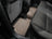 WeatherTech DigitalFit Floor Liners for 2018 2017 2016 2015 2014 2013 2012 Ford Focus [Covers Rear (2nd) Row, Tan] | 450752