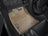 WeatherTech DigitalFit Floor Liners for 2009 2008 2007 2006 Cadillac SRX [Covers Front Row, Tan] | 450791