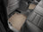 WeatherTech DigitalFit Floor Liners for Volkswagen [Covers Rear (2nd) Row, Tan] | 450802