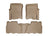 WeatherTech DigitalFit Floor Liners for Expedition/Navigator [Covers Front & Rear Row, Tan] | 45082-1-2