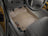 WeatherTech DigitalFit Floor Liners for 2011 2010 2009 2008 2007 Toyota Camry [Covers Front Row, Tan] | 450841