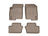 WeatherTech DigitalFit Floor Liners for Dodge/Jeep [Covers Front & Rear Row, Tan] | 45086-1-2