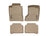 WeatherTech DigitalFit Floor Liners for Mercedes-Benz [Covers Front & Rear Row, Tan] | 45088-1-2