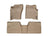 WeatherTech DigitalFit Floor Liners for Mercedes-Benz [Covers Front & Rear Row, Tan] | 45089-1-2