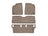 WeatherTech DigitalFit Floor Liners for 2007 2006 2005 2004 2003 2002 Buick Rendezvous [Covers Front & Both Rear Rows, Tan] | 45091-1-2-3