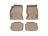 WeatherTech DigitalFit Floor Liners for FX35/FX45 [Covers Front & Rear Row, Tan] | 45092-1-2
