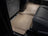 WeatherTech DigitalFit Floor Liners for 2022 2021 2020 2019 2018 2017 2016 2015 2014 2013 2012 2011 2010 2009 2008 Toyota Sequoia [Covers Rear (2nd) Row, Tan] | 450934