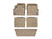 WeatherTech DigitalFit Floor Liners for 2008 2007 2006 2005 2004 Chrysler Pacifica [Covers Front & Both Rear Rows, Tan] | 45094-1-2-3