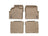 WeatherTech DigitalFit Floor Liners for 2008 2007 2006 2005 2004 Chrysler Pacifica [Covers Front & Rear Row, Tan] | 45094-1-2