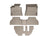WeatherTech DigitalFit Floor Liners for 2013 2012 2011 2010 2009 2008 2007 BMW X5 [Covers Front & Both Rear Rows, Tan] | 45095-1-2-3