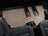 WeatherTech DigitalFit Floor Liners for 2013 2012 2011 2010 2009 2008 2007 BMW X5 [Covers Rear (2nd) Row, Tan] | 450953